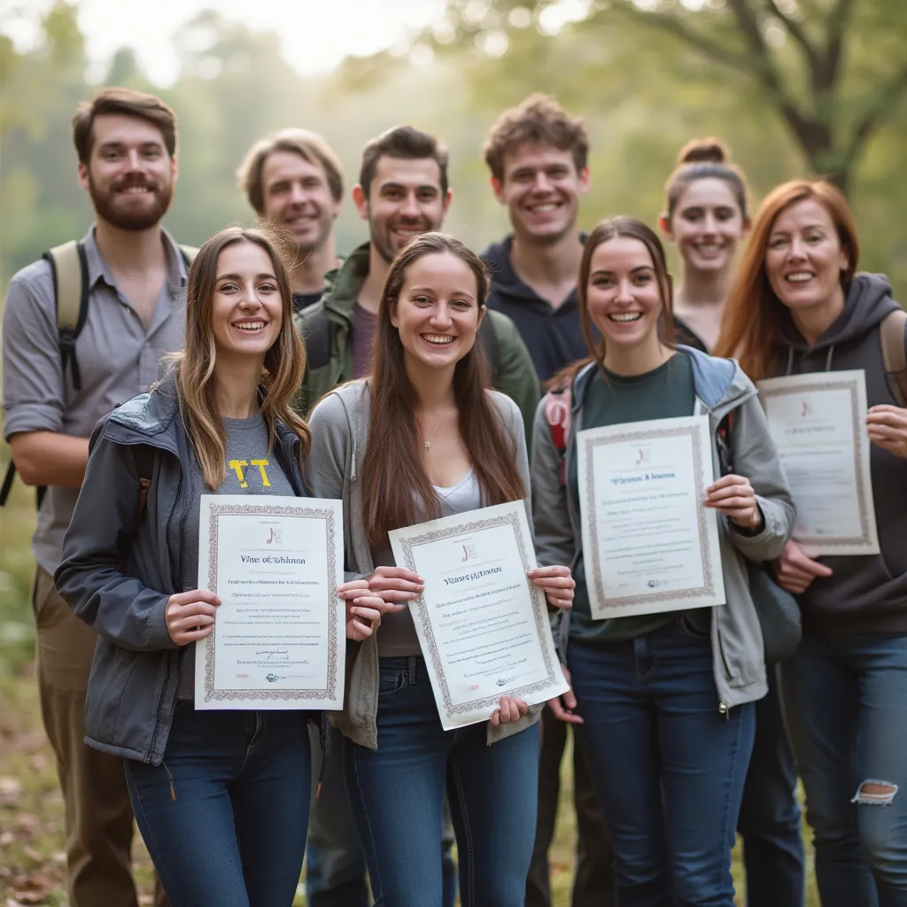 Absolventi s certifikáty